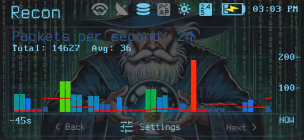 EthernetWizard Pager theme screenshot 4